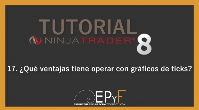 Tutorial 17 NinjaTrader 8 de Sistema EPyF: ¿Qué ventajas tiene operar con gráficos de ticks?
