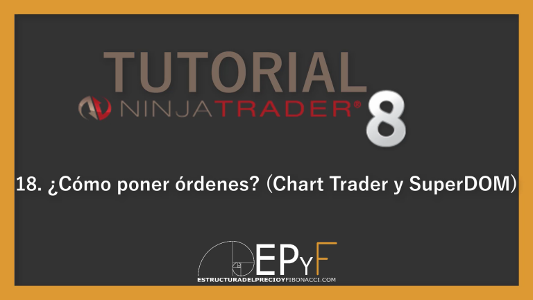 ¿Cómo poner órdenes en NinjaTrader 8? (Chart Trader y SuperDOM)